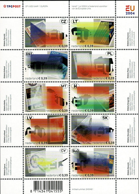 2260-69V Uitbreiding Europese Unie Nederland 2004
