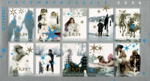 2296-05 Decemberzegels Nederland 2004
