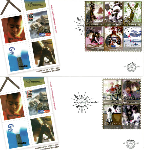 2306-15-E507 Goede Doelen Decemberzegels Nederland 2004