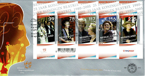 2342-E515 25 Jaar Koningin Beatrix Nederland 2005