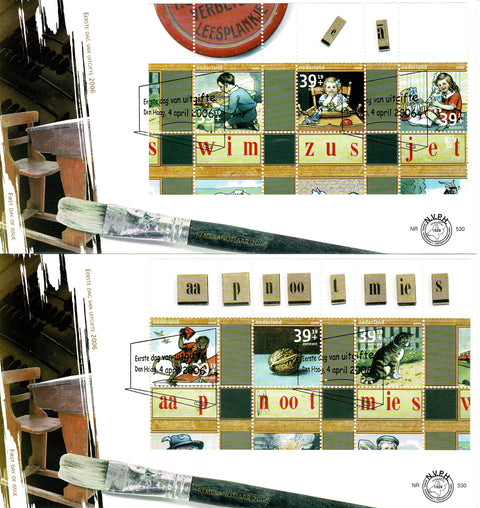 2417-18-E530 Zomerzegels Blok - Nederland 2006