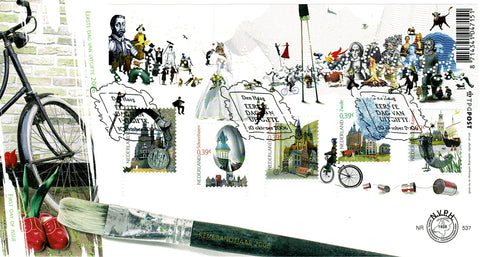 2443-E537a Verzamelblok - Mooi Nederland 2006