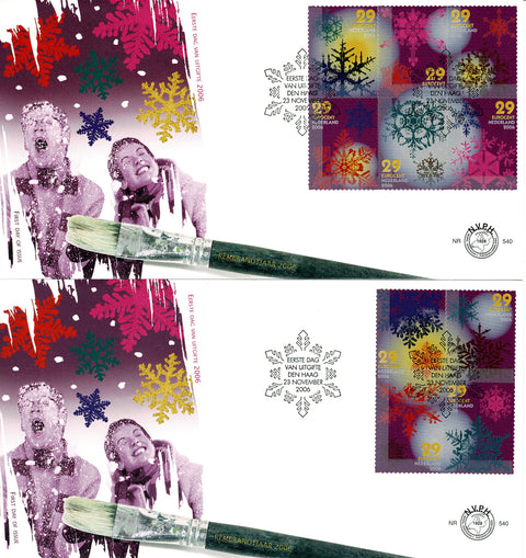 2446-55-E540 Decemberzegels Nederland 2006