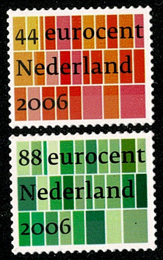 2485-86 Zakenpostzegels Nederland 2006