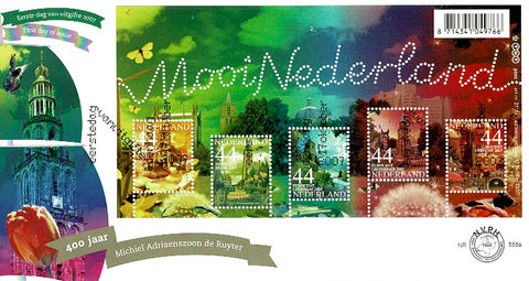 2525-E558 Verzamelblok - Mooi Nederland 2007