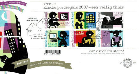 2527-E559 Kinderpostzegels - Nederland 2007