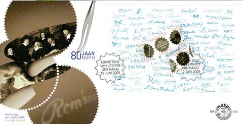 2578-E572 125 Jaar Rembrandt Vereniging - Nederland 2008