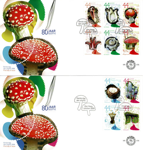2593-02-E576 100 Jaar Nederlandse Mycologische Vereniging - Nederland 2008