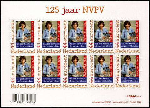 2636V 125 Jaar NVPH Vel - Nederland 2009