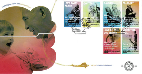 2641-E586 Zomerzegels Ouderenzegels - Nederland 2009