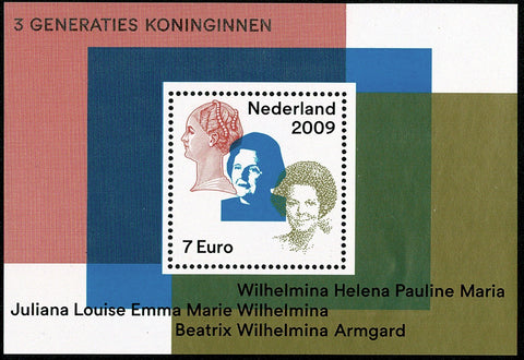 2642 Drie Generaties Koninginnen - Nederland 2009