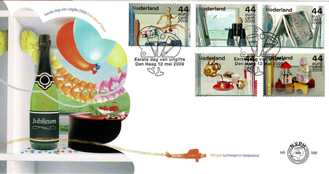 2645-49-E588 Jubileumzegels, Goede doelen - Nederland 2009