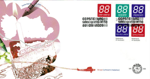 2671-E595 Verjaardagszegels Nederland 2009