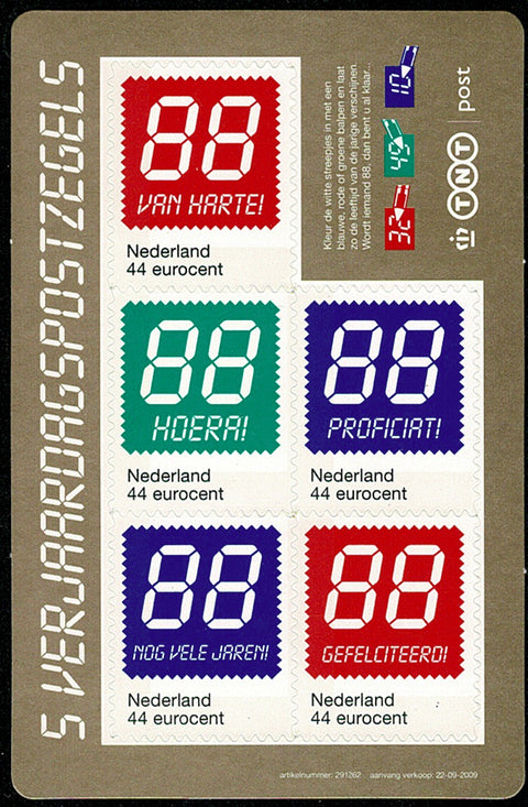 2671 Verjaardagszegels Nederland 2009