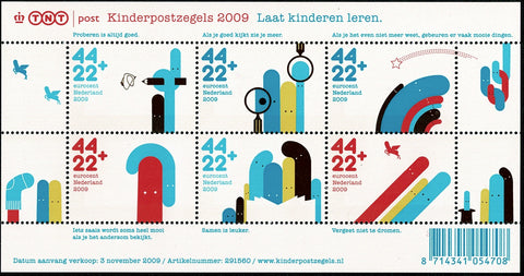 2683 Kinderpostzegels Nederland 2009