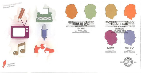 2716E605 Zomerzegels Helden van vroeger en nu Nederland 2010