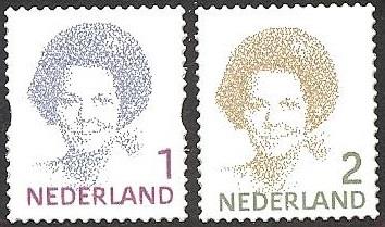2730-31 Beatrix (blauw en groen) Nederland2010