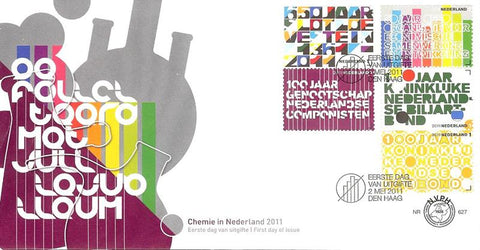 2816E627 Jubileumzegels Nederland 2011