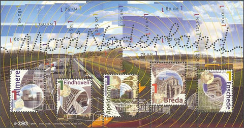 2822 Verzamelblok Mooi Nederland 2011