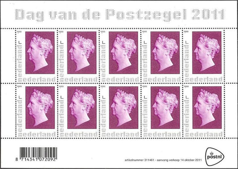 2885V Dag van de Postzegel Vel Nederland 2011
