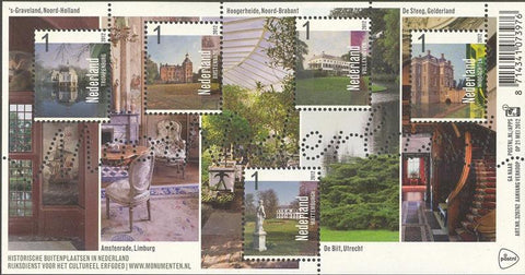 2936 Verzamelblok Mooi Nederland 2012