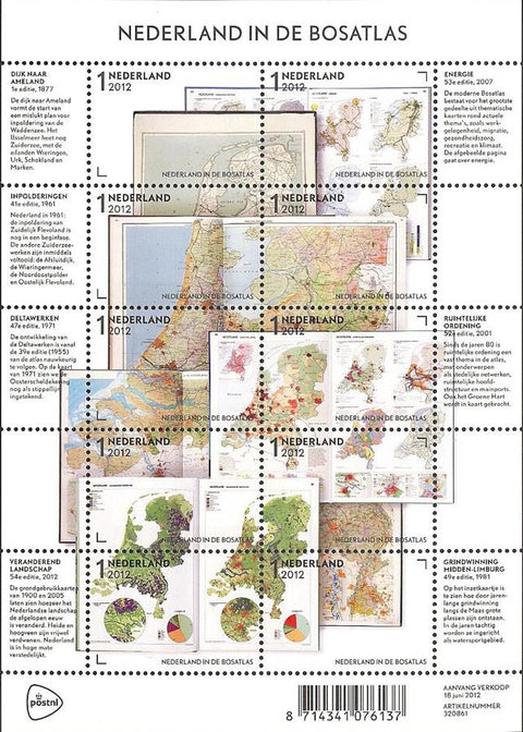 2937-46 Nederland in de Bosatlas, Geografie Nederland 2012