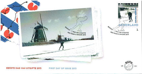 3012E664 Schaatsen, Elfstedentocht 1963 Nederland 2013