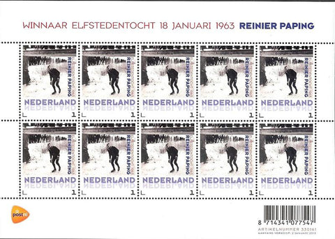 3012V Schaatsen, Elfstedentocht 1963 Vel Nederland 2013