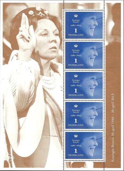 3054V Koningin Beatrix Vel Nederland 2013