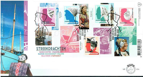 3065E674 Verzamelblok Mooi Nederland 2013