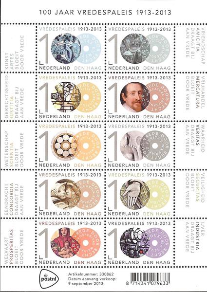 3096-05 100 Jaar Vredespaleis Nederland 2013