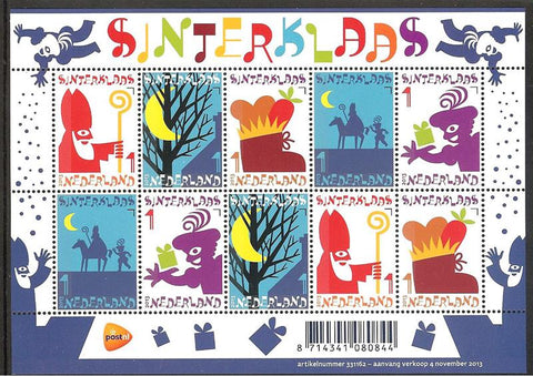 3108-12V Sinterklaas Vel Nederland 2013