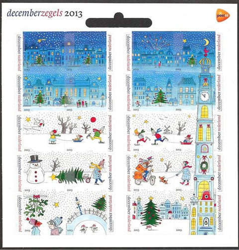 3113-32 Kerstzegels Nederland 2013