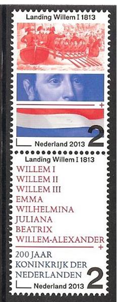 3133 200 Jaar koninkrijk, Landing Willem 1 Nederland 2013