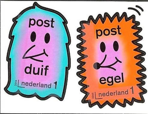 3169-70 Jeugdfilatelie Nederland 2014