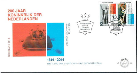 3171-72E692 200 Jaar Koninkrijk, 200 Jaar Grondwet Nederland 2014
