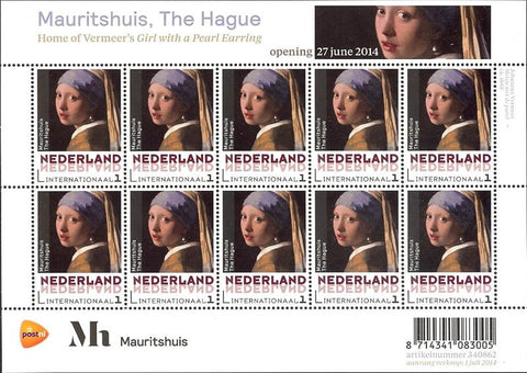 3197V Mauritshuis Vermeer Vel Nederland 2014