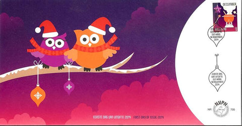 3236E705 Kerstzegels, Decemberzegels Nederland 2014