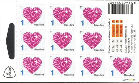 3299V Geboortezegel Vel Nederland 2015