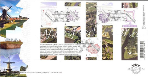 3302-E714 Mooi Nederland Vestingsteden, Verzamelvel 2015