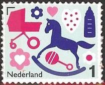 3299 Geboortezegel Nederland 2015