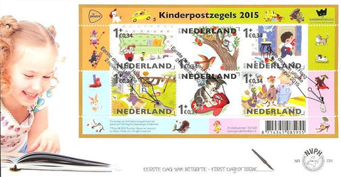 3362-E724 Kinderpostzegels Nederland 2015