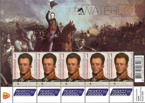 3309V Herdenking Slag bij Waterloo Vel Nederland 2015