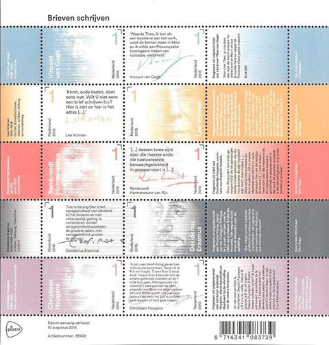 3315 Brieven Schrijven Nederland 2015