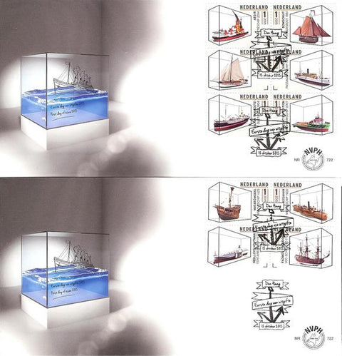 3351-E722ab Scheepsmodellen Nederland 2015