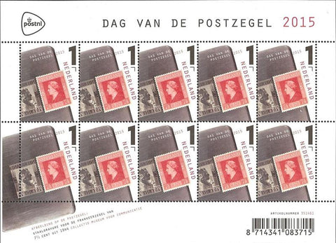 3361V Dag van de Postzegel Vel Nederland 2015