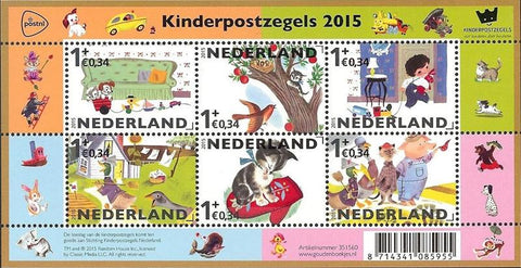 Kinderpostzegels 2015 blok