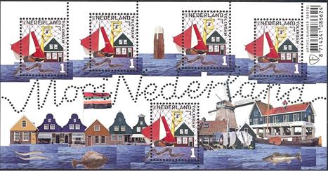 3386 Blok Mooi Nederland Volendam 2016