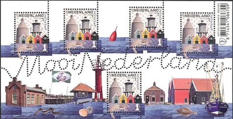 3387 Blok Mooi Nederland Zoutkamp 2016