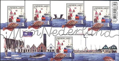 3388 3401-10 Vogels van het Wad Nederland 2016